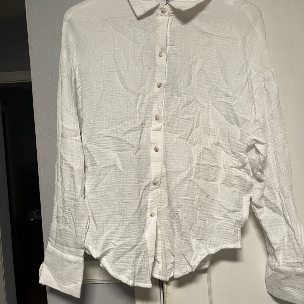 Classic White Women Shirt